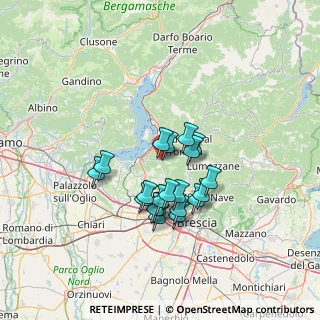 Mappa Via Gorgo, 25060 Polaveno BS, Italia (10.9495)
