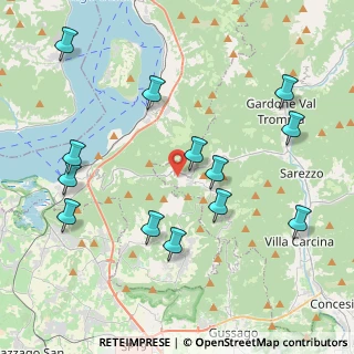 Mappa Via Gorgo, 25060 Polaveno BS, Italia (4.57077)