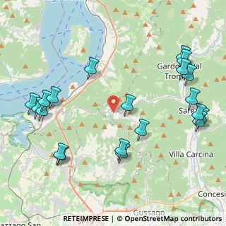 Mappa Via Gorgo, 25060 Polaveno BS, Italia (5.137)
