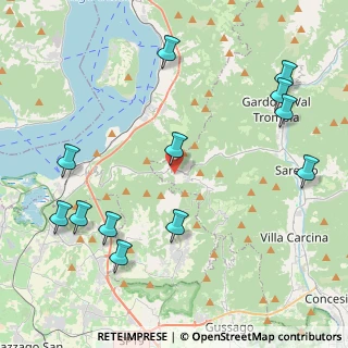 Mappa Via Gorgo, 25060 Polaveno BS, Italia (5.14083)