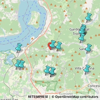 Mappa Via Gorgo, 25060 Polaveno BS, Italia (5.23)