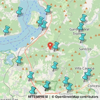 Mappa Via Gorgo, 25060 Polaveno BS, Italia (6.3575)