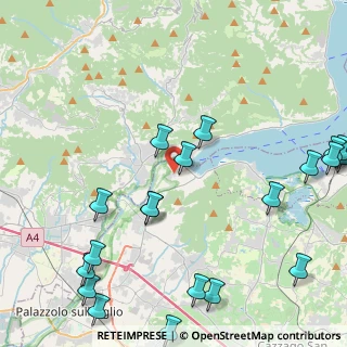 Mappa Via Foppe, 25036 Paratico BS, Italia (5.867)