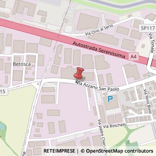 Mappa Via Azzano San Paolo, 67, 24050 Grassobbio, Bergamo (Lombardia)