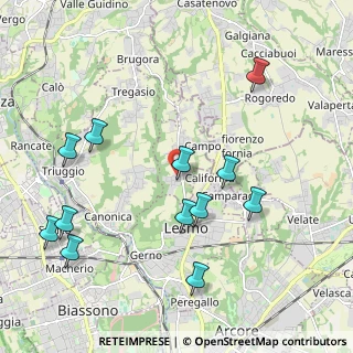 Mappa Via Enrico Fermi, 20856 Correzzana MB, Italia (2.24833)