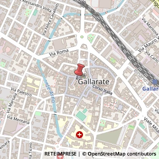 Mappa Piazza della Libertà, 1, 21013 Gallarate, Varese (Lombardia)