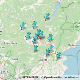 Mappa Via della Rasa SNC, 25070 Sabbio Chiese BS, Italia (5.58154)