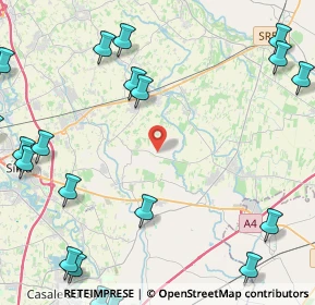 Mappa Via Casaria, 31056 Roncade TV, Italia (6.5385)