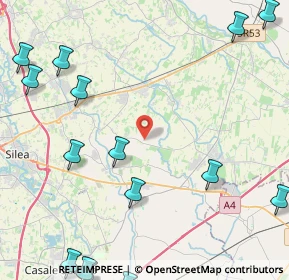 Mappa Via Casaria, 31056 Roncade TV, Italia (7.0495)