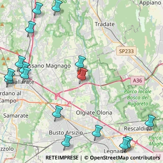 Mappa Via Sapri, 21054 Fagnano Olona VA, Italia (6.51125)