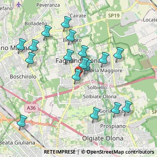 Mappa Via Sapri, 21054 Fagnano Olona VA, Italia (2.12588)