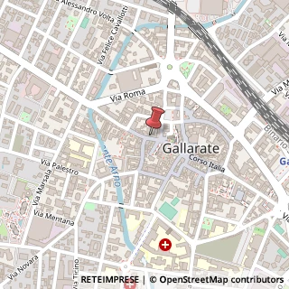 Mappa Via Giuseppe Mazzini, 19, 21013 Gallarate, Varese (Lombardia)