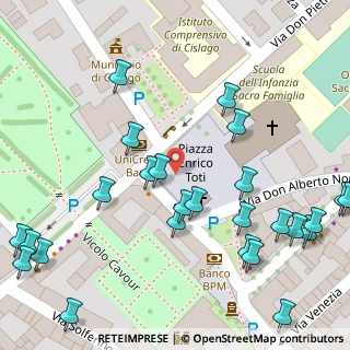 Mappa Piazza Enrico Toti, 21040 Cislago VA, Italia (0.07407)