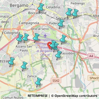 Mappa SP 116, 24050 Orio al Serio BG (2.22643)