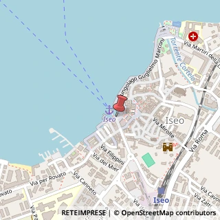Mappa Porto Gabriele Rosa, 25049 Iseo BS, Italia, 25049 Iseo, Brescia (Lombardia)