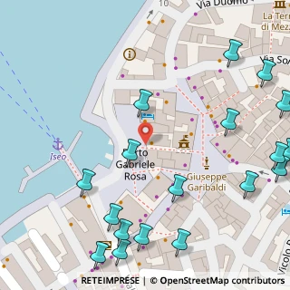 Mappa Porto Gabriele Rosa, 25049 Iseo BS, Italia (0.102)