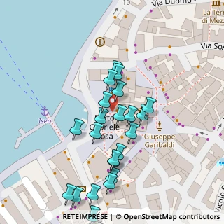 Mappa Porto Gabriele Rosa, 25049 Iseo BS, Italia (0.04545)