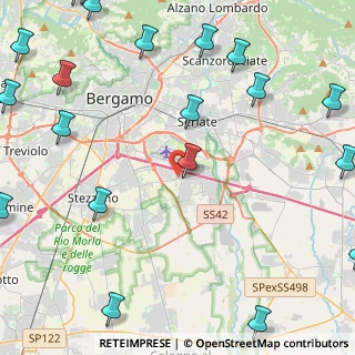 Mappa Via Industria, 24050 Orio al Serio BG, Italia (6.9675)