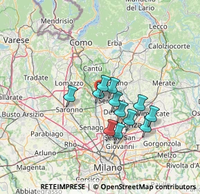 Mappa Viale Luigi Cadorna, 20821 Meda MB, Italia (10.28)