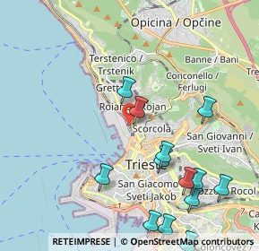 Mappa SS14, 34135 Trieste TS, Italia (2.45)