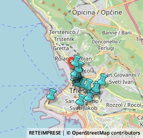 Mappa SS14, 34135 Trieste TS, Italia (1.31438)
