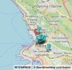 Mappa SS14, 34135 Trieste TS, Italia (1.04231)