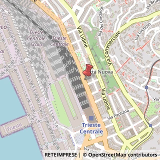 Mappa Viale Miramare, 17, 34135 Trieste, Trieste (Friuli-Venezia Giulia)