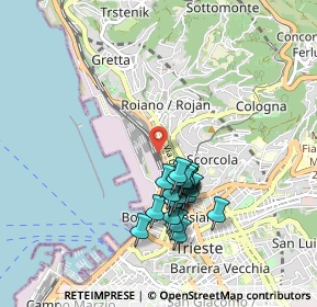 Mappa SS14, 34135 Trieste TS, Italia (0.7855)