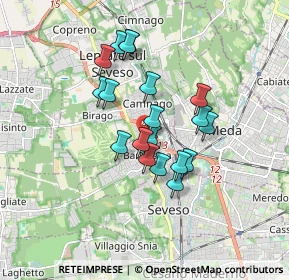 Mappa Via 11 Febbraio, 20030 Barlassina MB, Italia (1.3175)