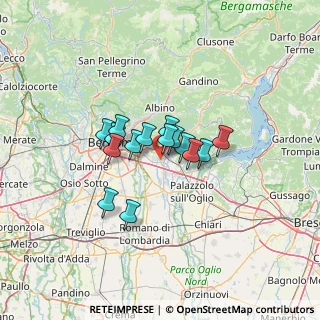 Mappa 24060 Costa di Mezzate BG, Italia (8.53867)