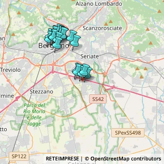 Mappa Via Alessandro Volta, 24050 Orio al Serio BG, Italia (3.658)