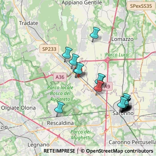 Mappa Viale IV Novembre, 21040 Cislago VA, Italia (4.3795)