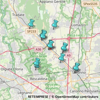 Mappa Viale IV Novembre, 21040 Cislago VA, Italia (3.055)