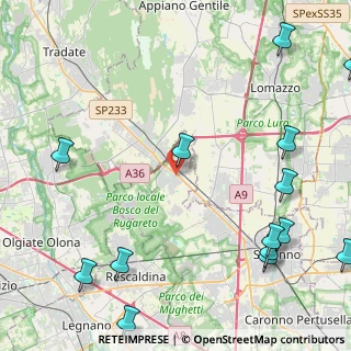 Mappa Viale IV Novembre, 21040 Cislago VA, Italia (6.42929)
