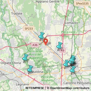 Mappa Viale IV Novembre, 21040 Cislago VA, Italia (5.36364)