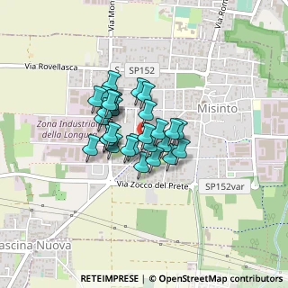 Mappa Viale del Cimitero, 20821 Meda MB, Italia (0.26897)