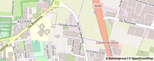 Mappa Carate Brianza