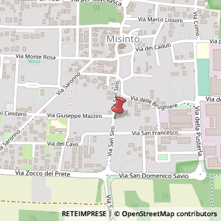 Mappa Via San Siro, 35, 20826 Misinto, Monza e Brianza (Lombardia)