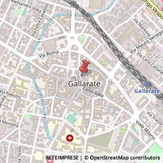 Mappa Via G. Verdi, 4, 21013 Gallarate, Varese (Lombardia)