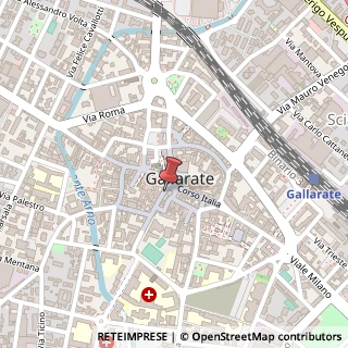 Mappa Via Don Minzoni angolo, Piazza della Libertà, 21013 Gallarate VA, Italia, 21013 Gallarate, Varese (Lombardia)