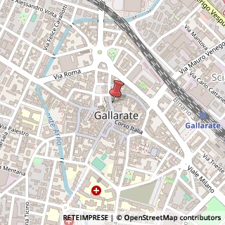 Mappa Via G. Verdi, 6, 21013 Gallarate, Varese (Lombardia)