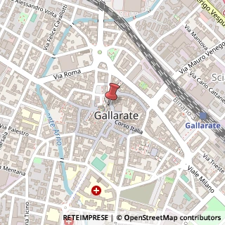 Mappa Via G. Verdi, 3, 21013 Gallarate, Varese (Lombardia)