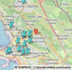 Mappa Via Guglielmo De Pastrovich, 34127 Trieste TS, Italia (2.4)