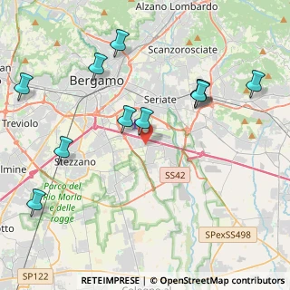 Mappa SP115, 24050 Zanica BG, Italia (4.65182)