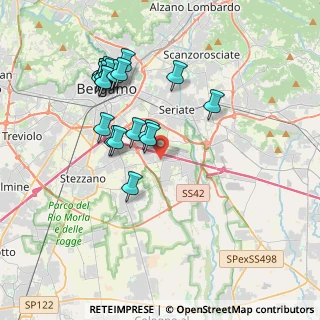 Mappa SP115, 24050 Zanica BG, Italia (3.7215)