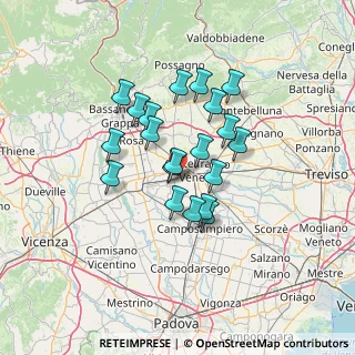 Mappa Vicolo Ca' Frasson, 35018 San Martino di Lupari PD, Italia (10.5585)