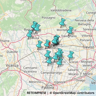 Mappa Vicolo Ca' Frasson, 35018 San Martino di Lupari PD, Italia (10.6845)