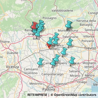 Mappa Vicolo Ca' Frasson, 35018 San Martino di Lupari PD, Italia (13.0325)