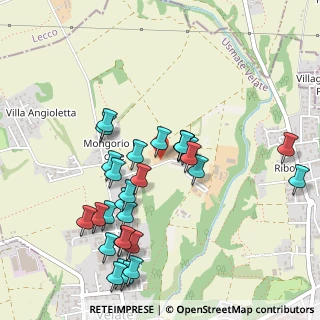 Mappa Via per Corte Giulini, 20865 Usmate Velate MB, Italia (0.5069)