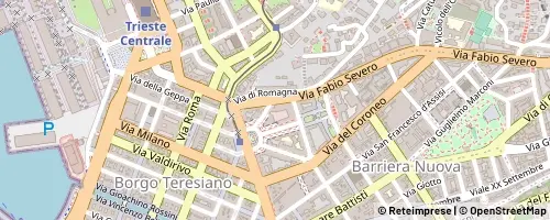 Mappa Trieste